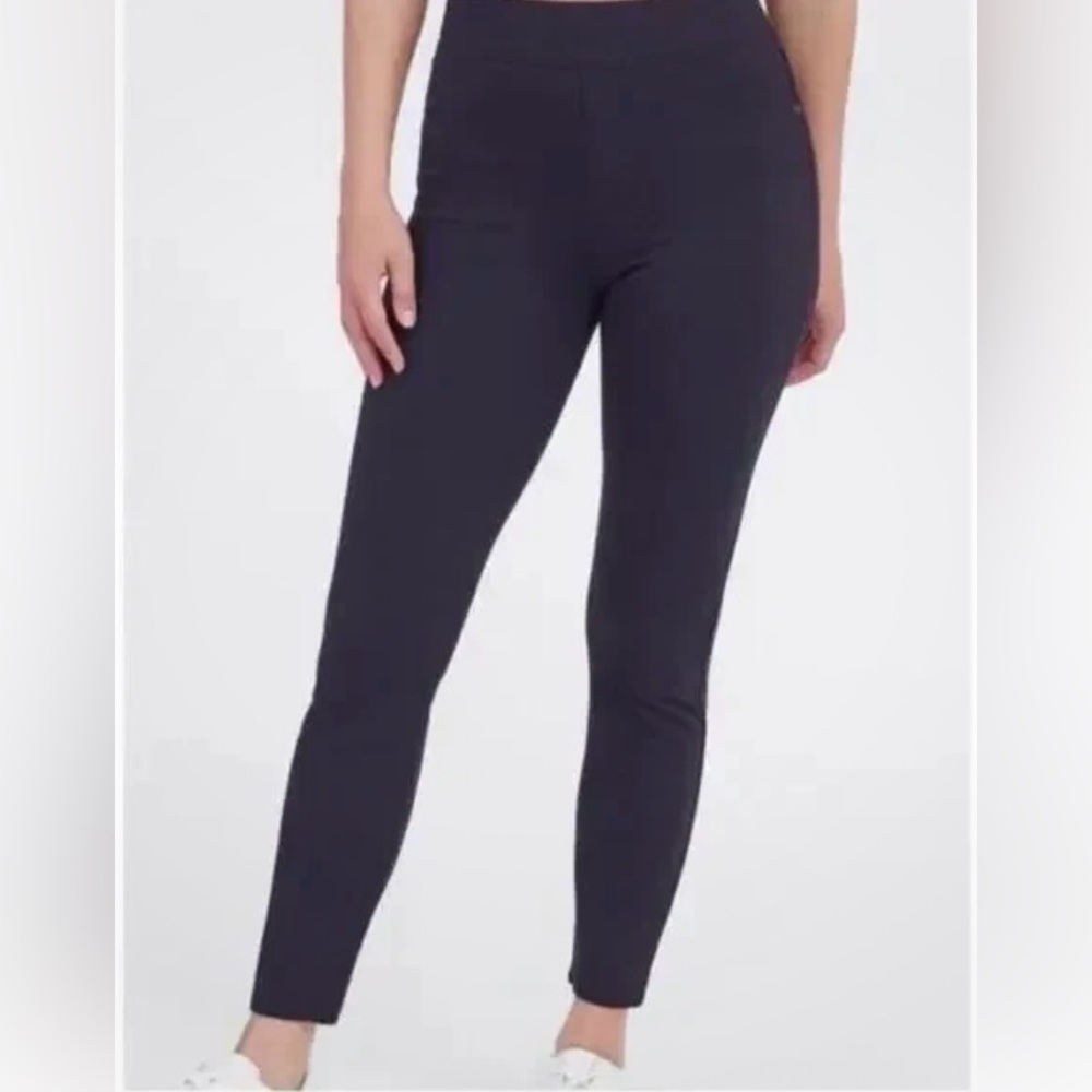 Spanx Navy Blue Pull Up Leggings Pants